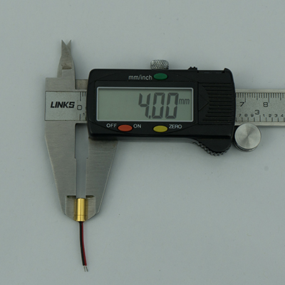 ليزر صغير جدًا Φ4mm 635nm 5 ميجا واط Red Dot ليزر وحدة ليزر صغيرة لمقبض ليزر بندقية
